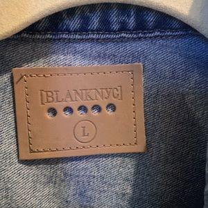 Blank NYC Jackets & Coats - BLANC NY JEAN JACKET Blank NYC Jackets & Coats - BLANC NY JEAN JACKET